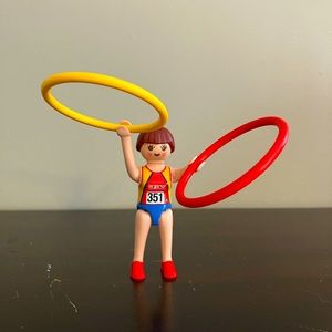 Playmobil Rhythmic Gymnastics Female Athlete with Hoops
